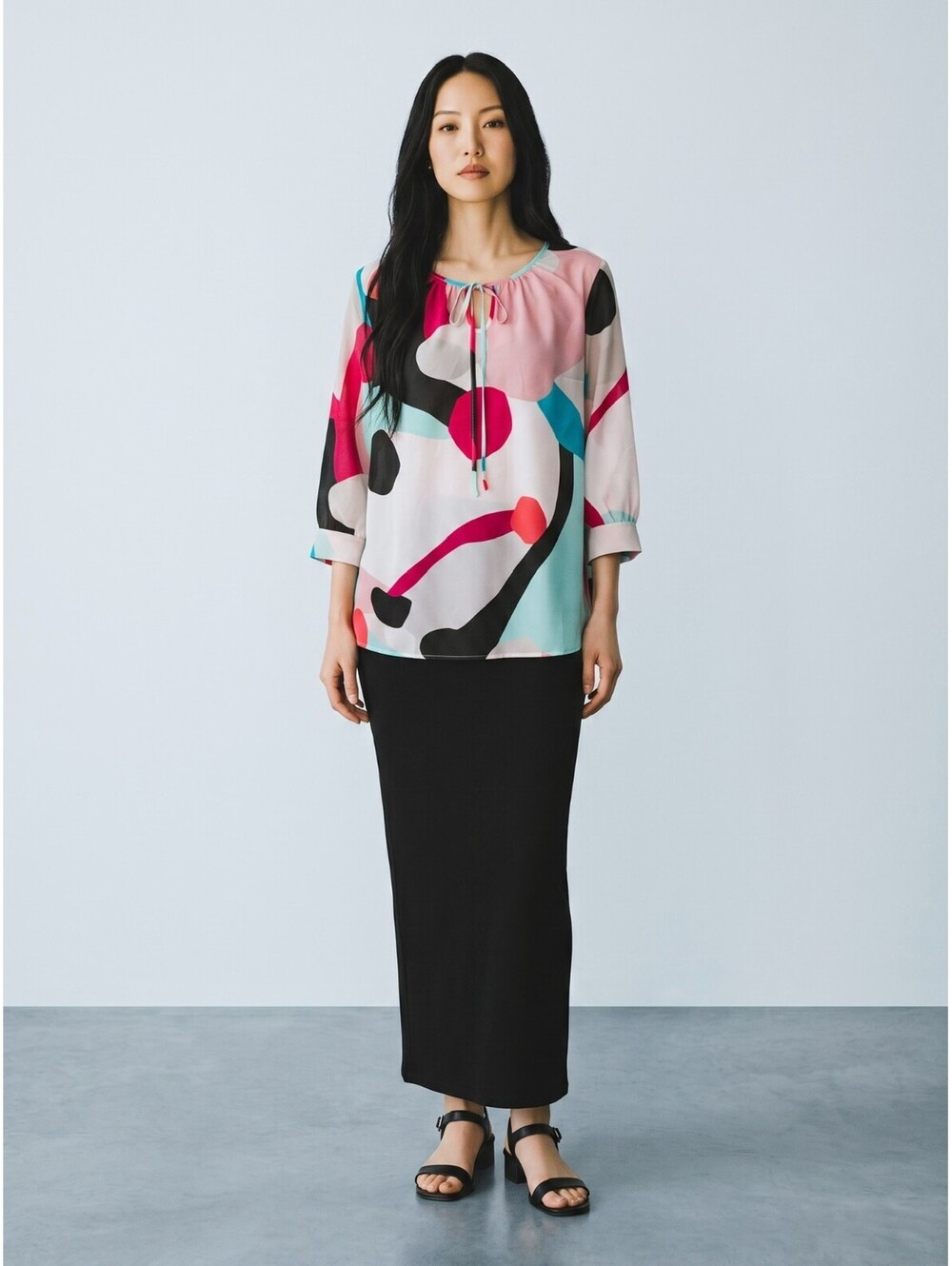 A List by Alvin Valley Blouse-Size XS-Multi